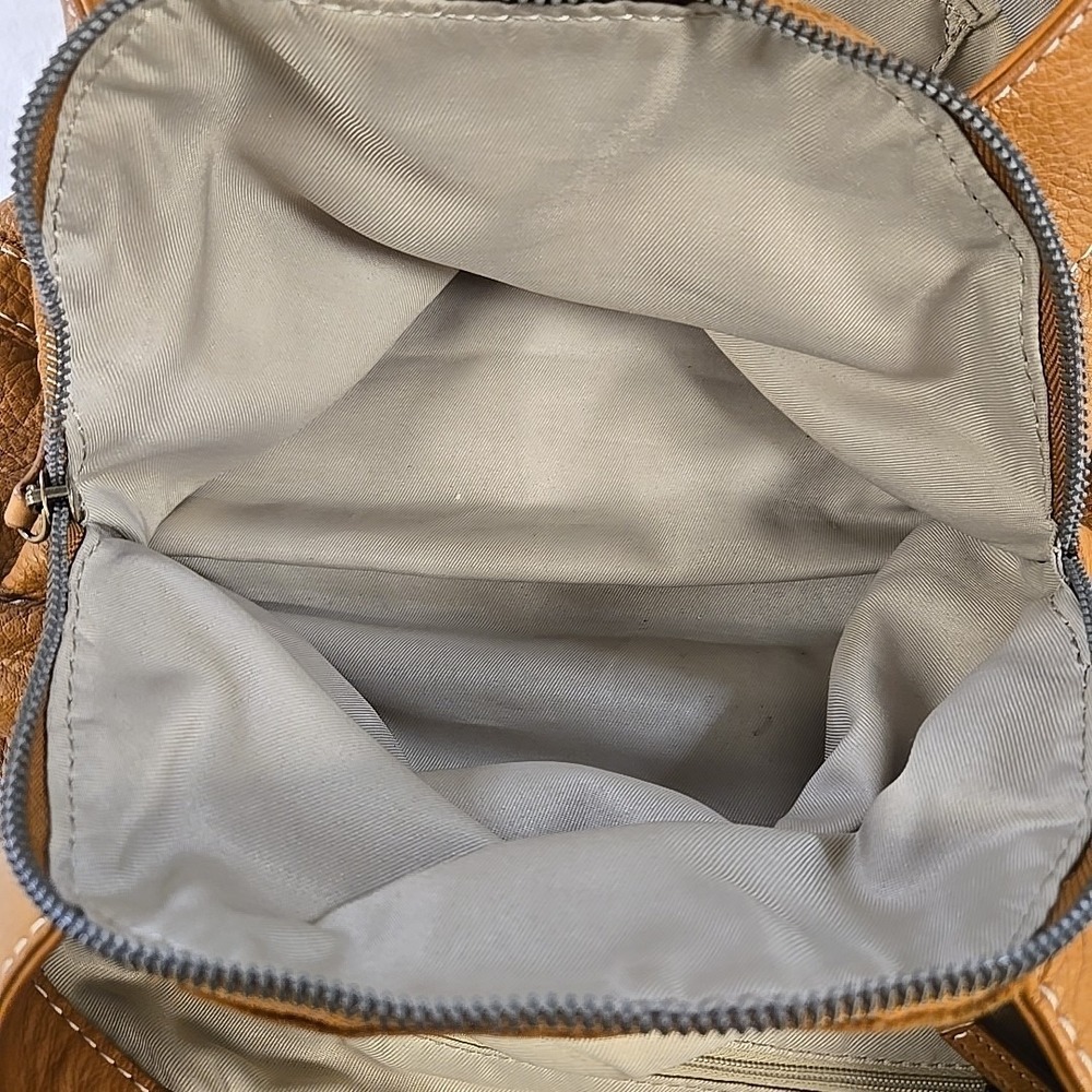 American Leather Co. Brookfield Hobo Shoulder Handbag Leather Shopper - Picture 7 of 16